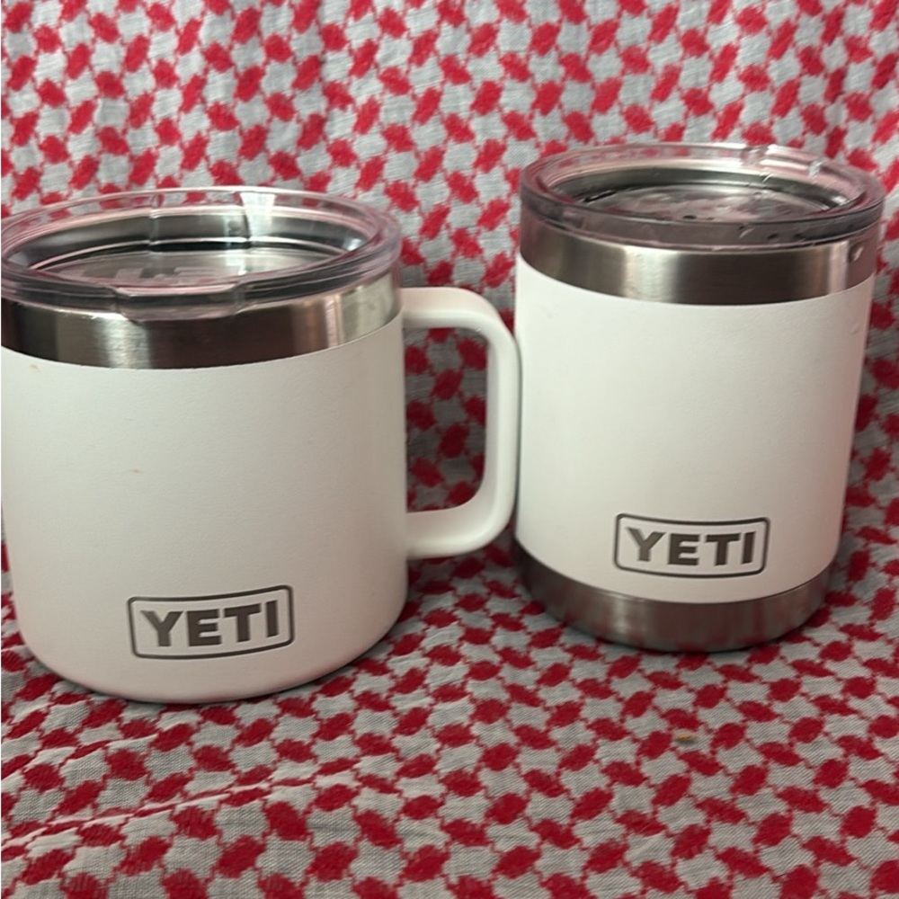 YETI White Tumbler Base Bundle